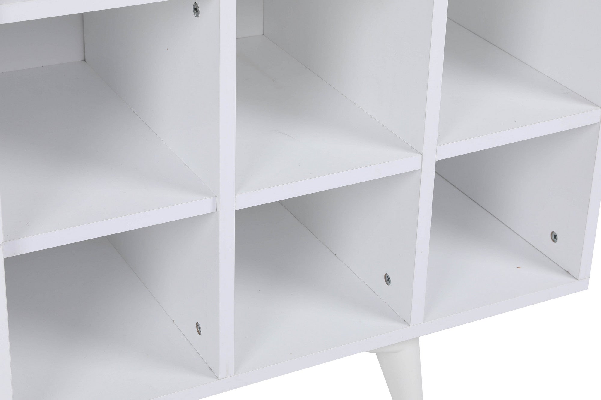 Aparador – 150cm x 42cm x 71cm – Branco – Painel de partículas com revestimento a melamina