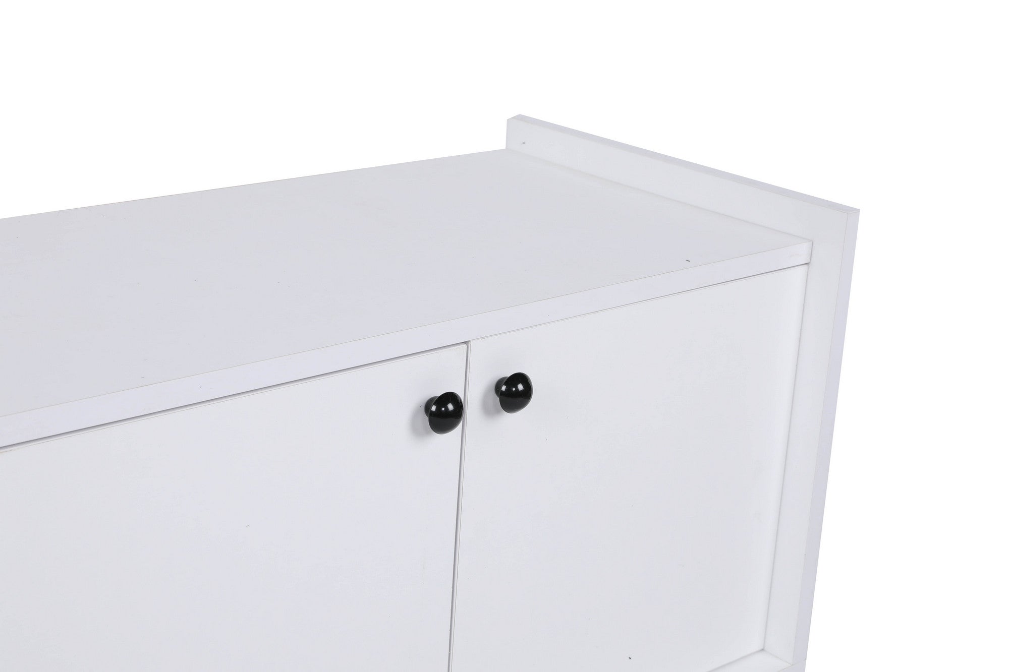 Aparador – 150 cm x 40 cm x 62 cm – Branco – Painéis de partículas revestidos a melamina