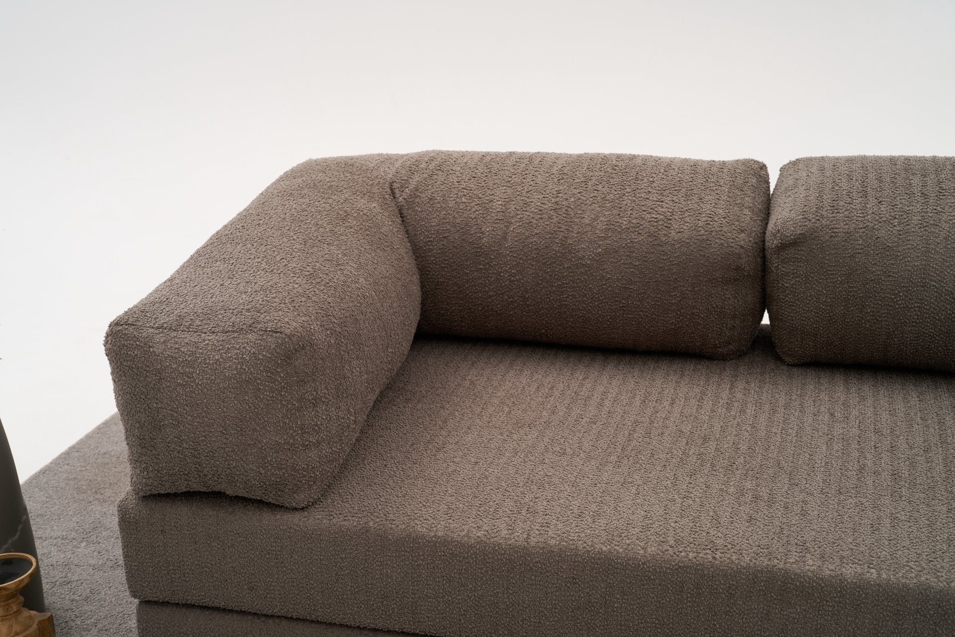 Sofá de 3 Lugares Comfort – Cinzento – 190x75x95 cm | Tribo Home