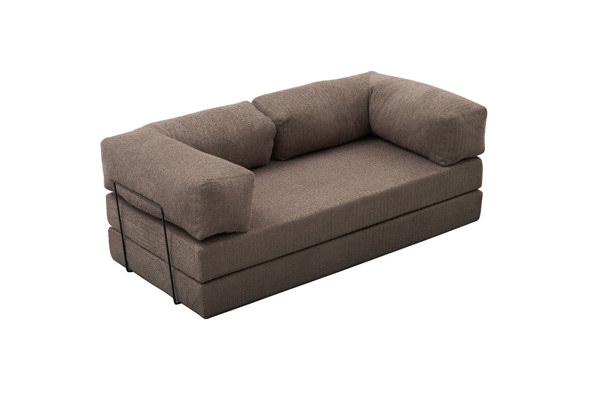 Sofá de 3 Lugares Comfort – Cinzento – 190x75x95 cm | Tribo Home