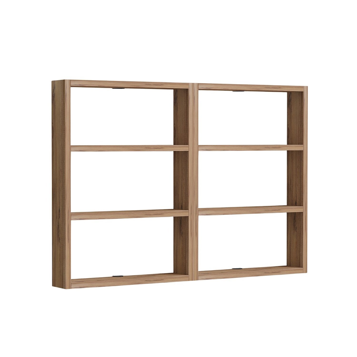Prateleira de parede – 84,6cm x 60cm x 9cm – Pinho Atlântico – Melamina