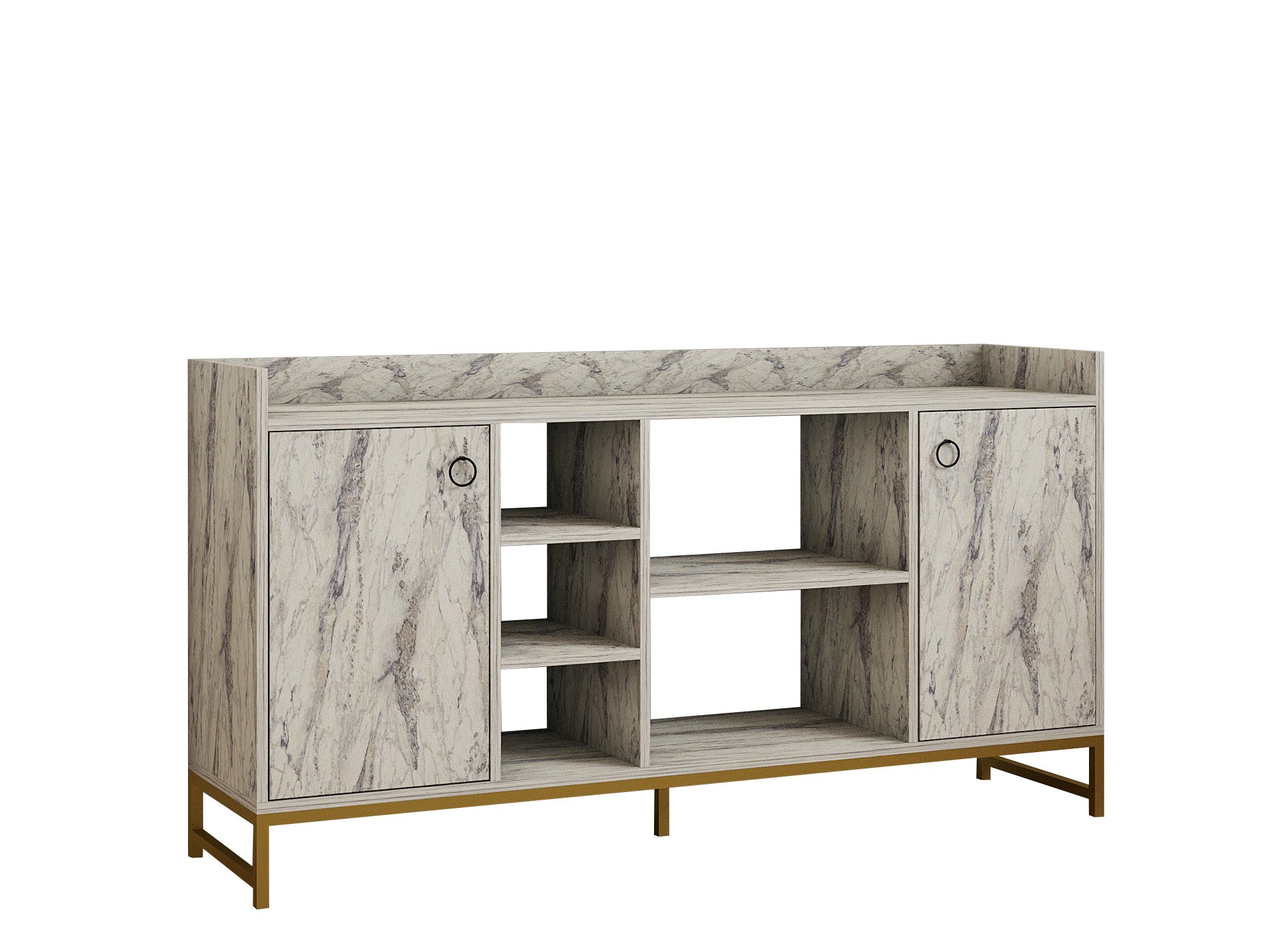 Aparador em mármore freesia – 160cm x 85cm x 40cm – Mármore
