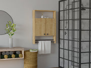 Armário de Casa de Banho – 60 cm x 87 cm x 15 cm – Safira – Painel de partículas