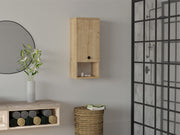 Armário de Casa de Banho – 30 x 71 x 21,8 cm – Safira – Painéis de partículas revestidos a melamina
