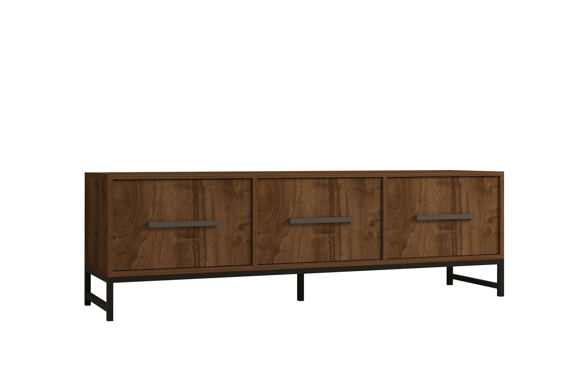 Móvel de TV – 160 cm x 50 cm x 40 cm – Nogueira – Painéis de partículas