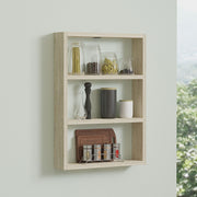 Prateleira de Parede – 43,2 cm x 60 cm x 9 cm – Travertino – MDF