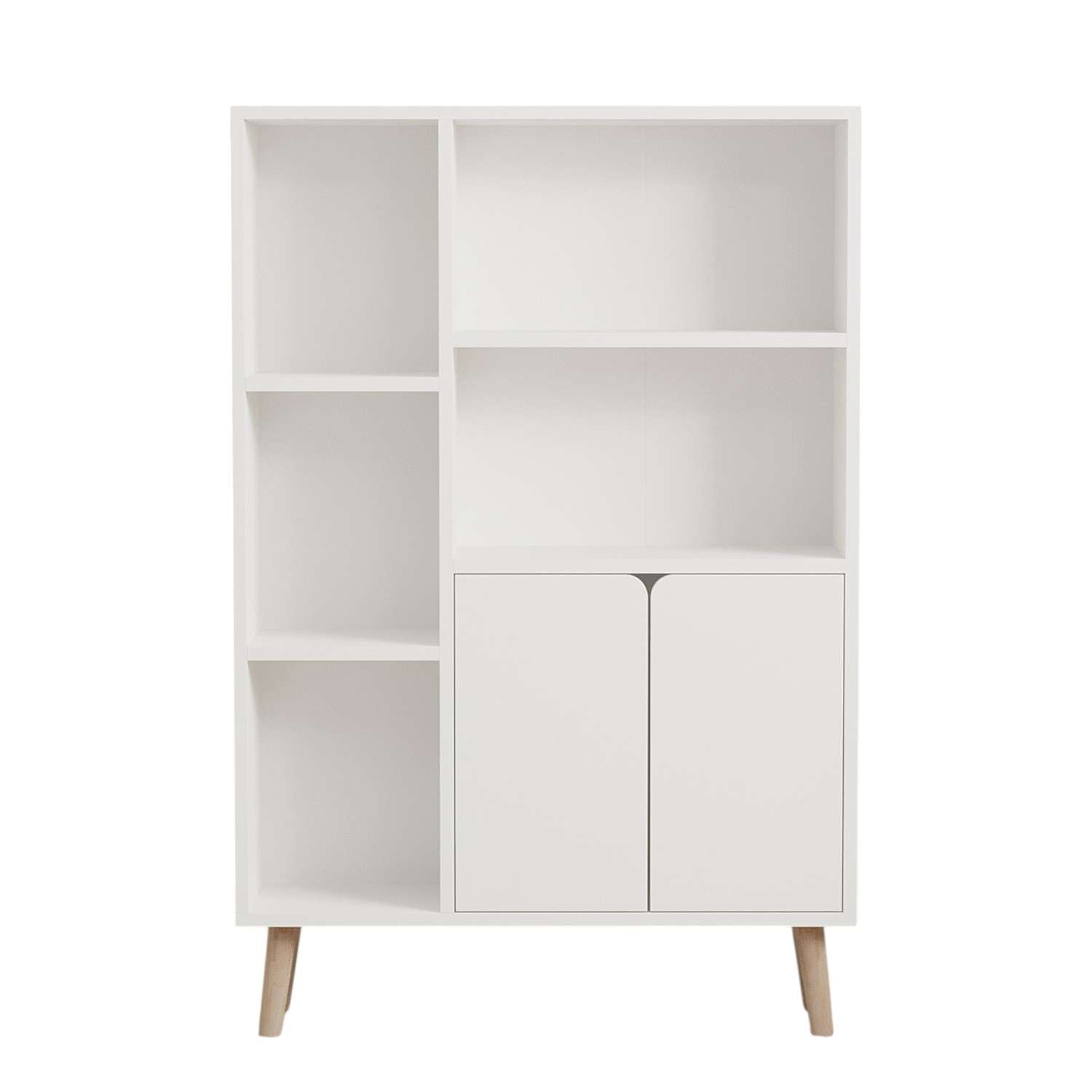 Estante de livros – 25cm x 48.6cm x 50cm – Branca – MDF
