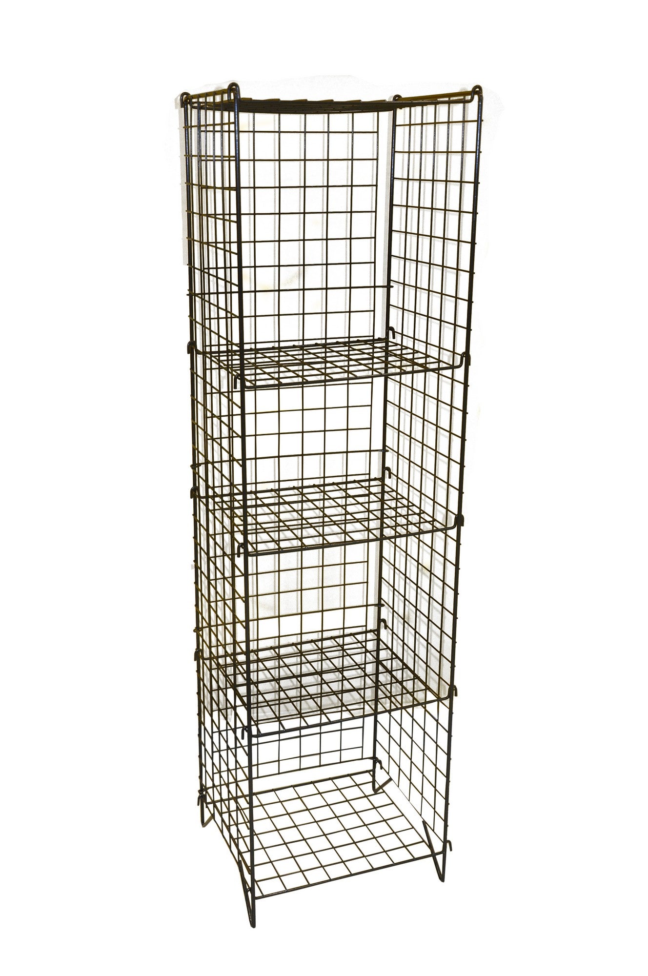 Estante de livros – 137.5cm x 37cm x 35cm – Preto – Metal