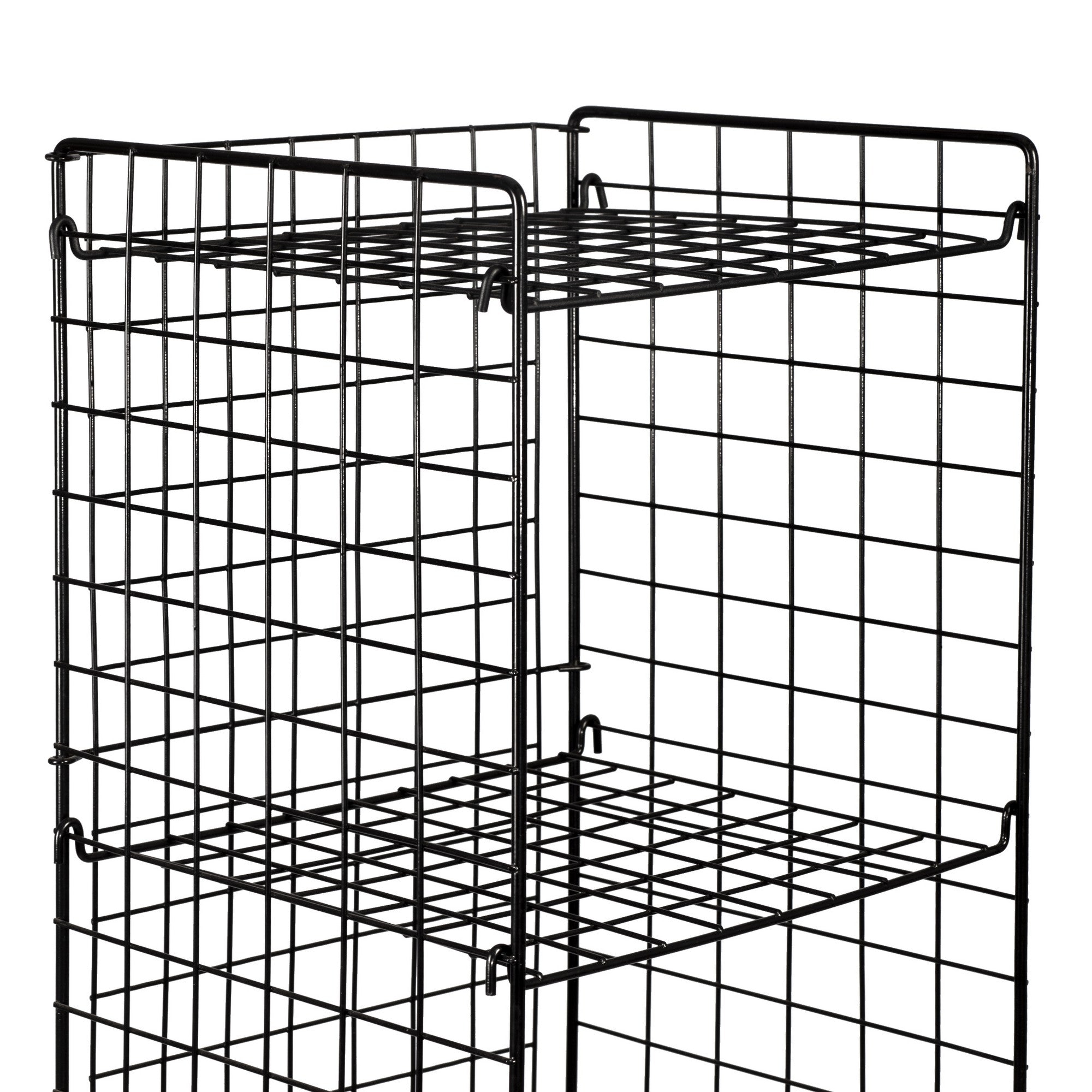 Estante de livros – 137.5cm x 37cm x 35cm – Preto – Metal