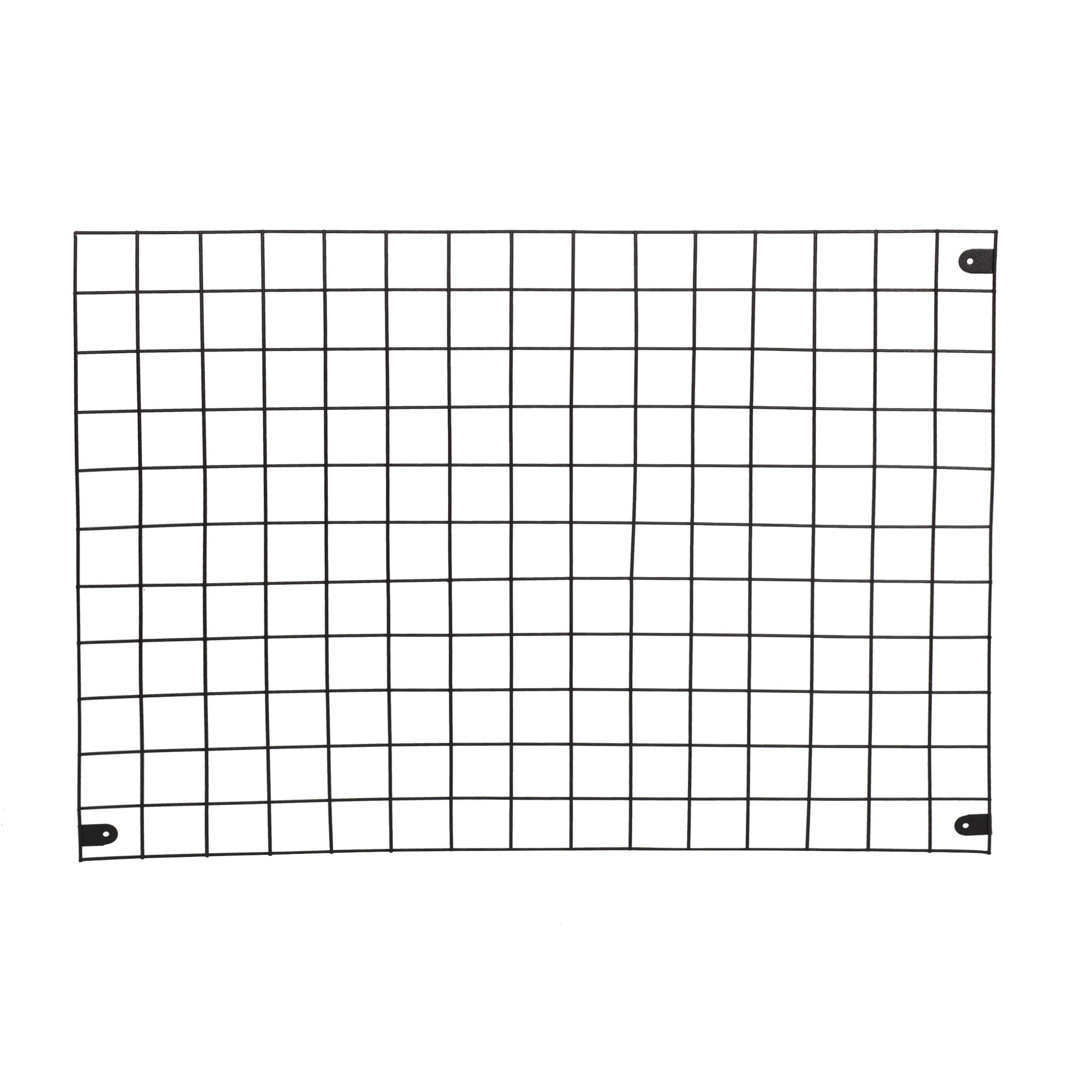 Prateleira de parede em metal – 42,5 cm x 38 cm x 9,3 cm – preto