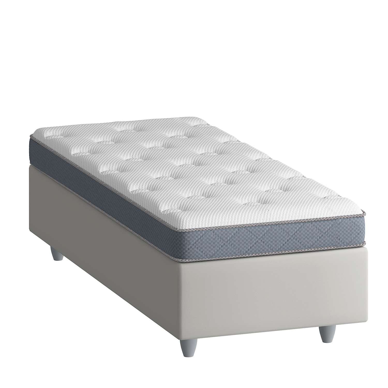 Colchão de Espuma – 90 cm x 200 cm – Branco