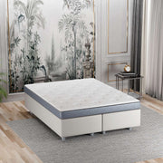 Colchão de Espuma – 140 cm x 190 cm – Branco – 100% espuma