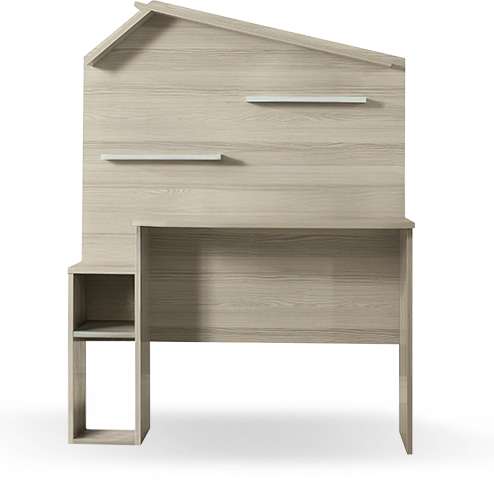 Secretária de Estudo – 112cm x 149cm x 62cm – Verde – MDF