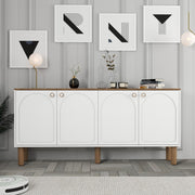 Aparador – 180 cm x 84 cm x 35 cm – Branco – Melamina