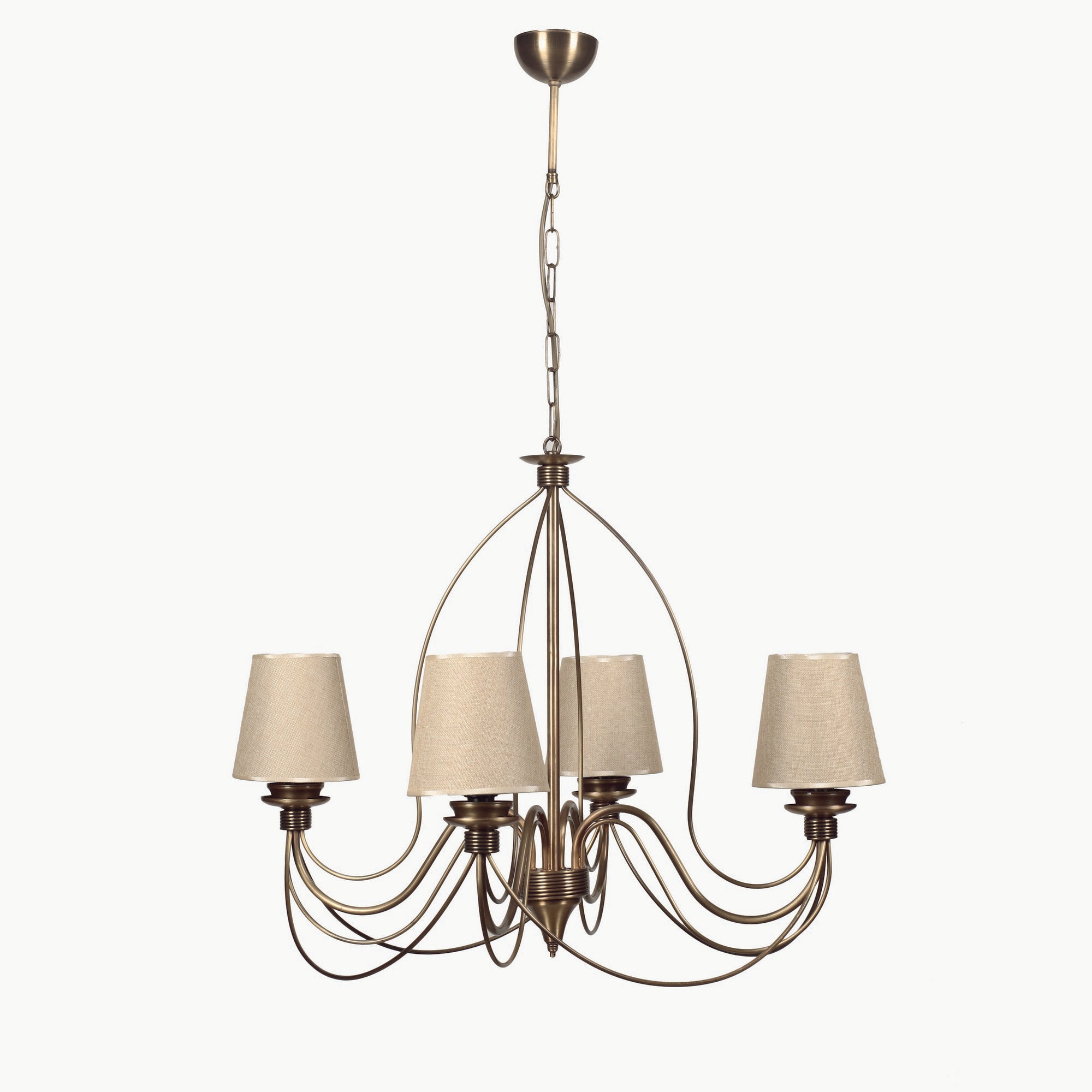 Candeeiro de Teto – 60 cm – Multicolorido – Metal