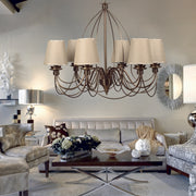 Candeeiro de Teto – 60 cm – Multicolorido – Metal