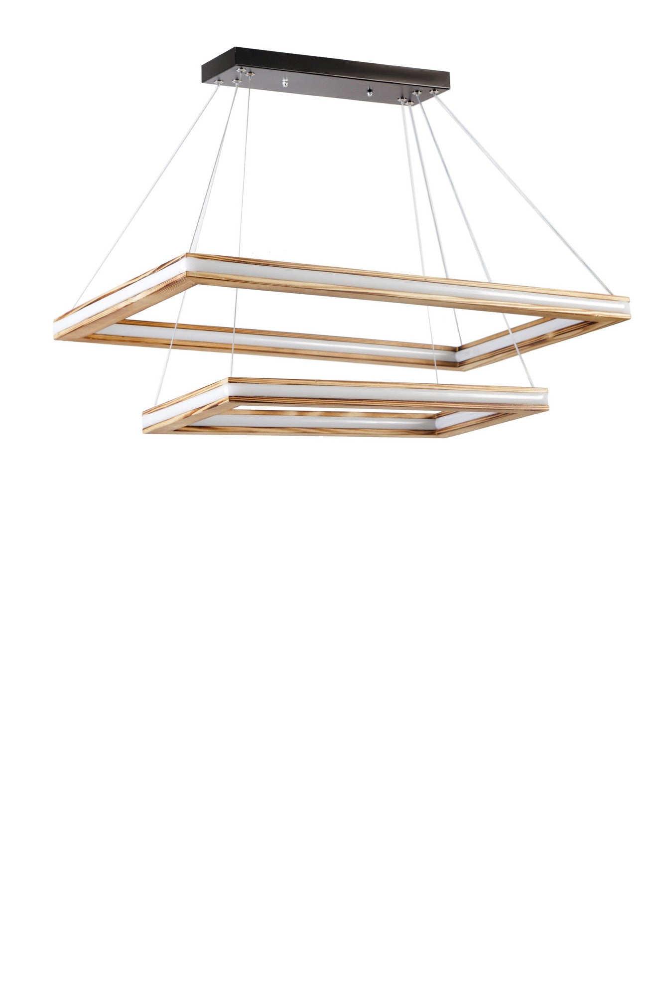 Candeeiro de Teto – 70 x 45 cm – Cobre – Metal