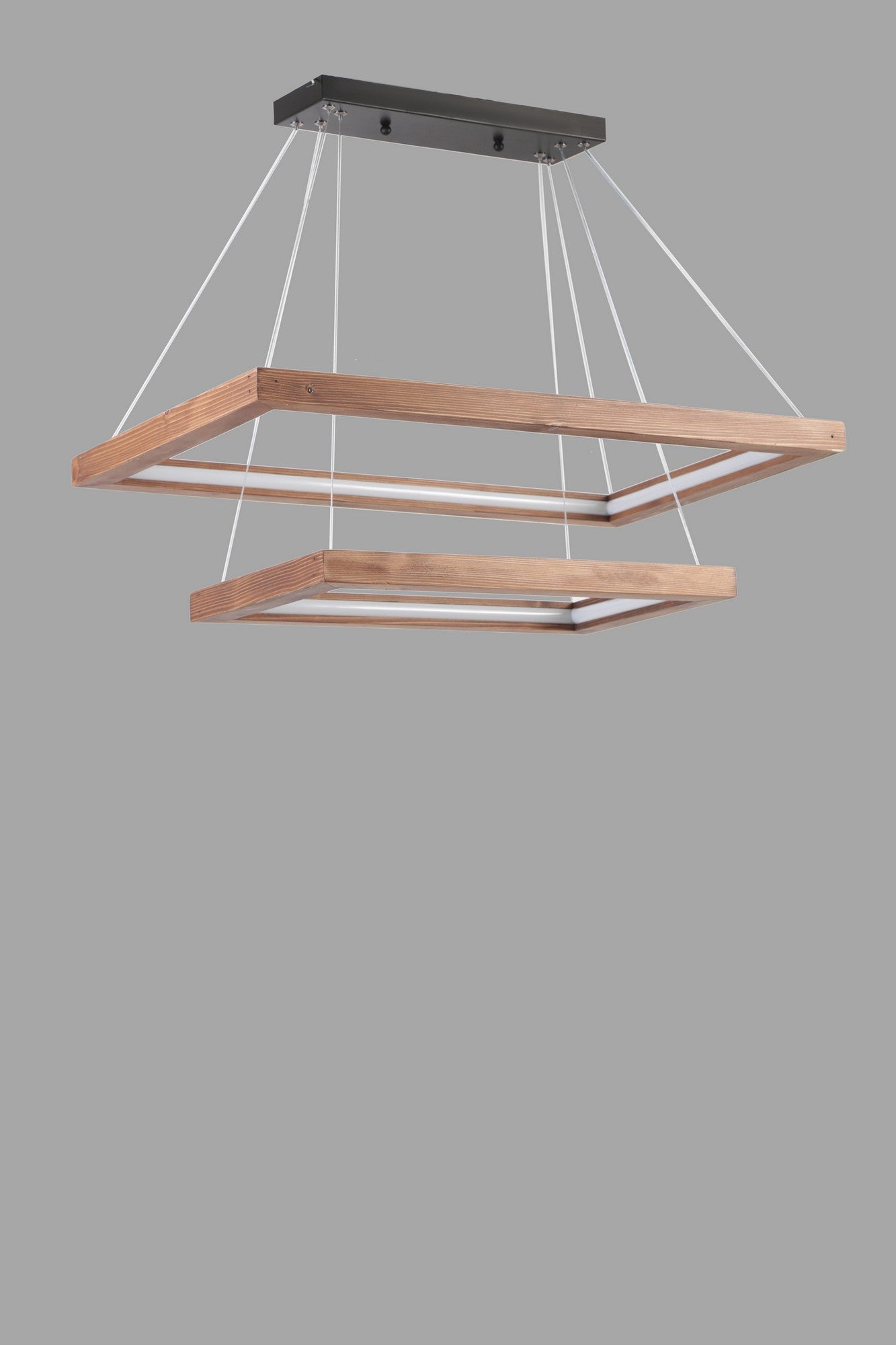 Candeeiro de Teto – 70 x 45 cm, 50 x 30 cm – Cobre – Metal