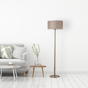 Candeeiro de Pé – 155 cm – Multicolorido – Metal com Revestimento de Cobre