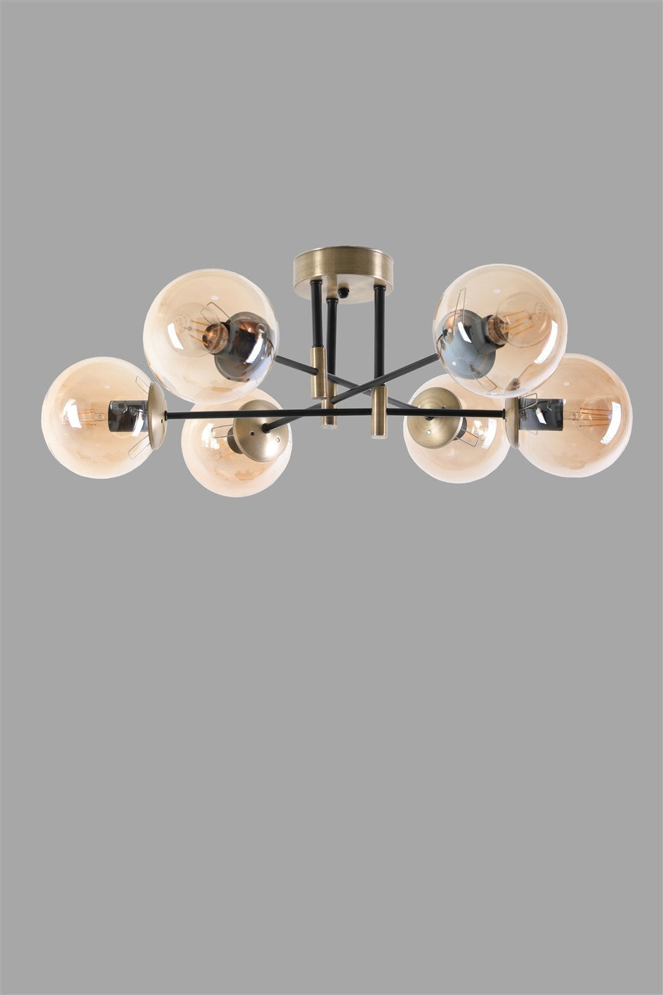 Candeeiro de Teto – 65 cm – 35 cm – Metal