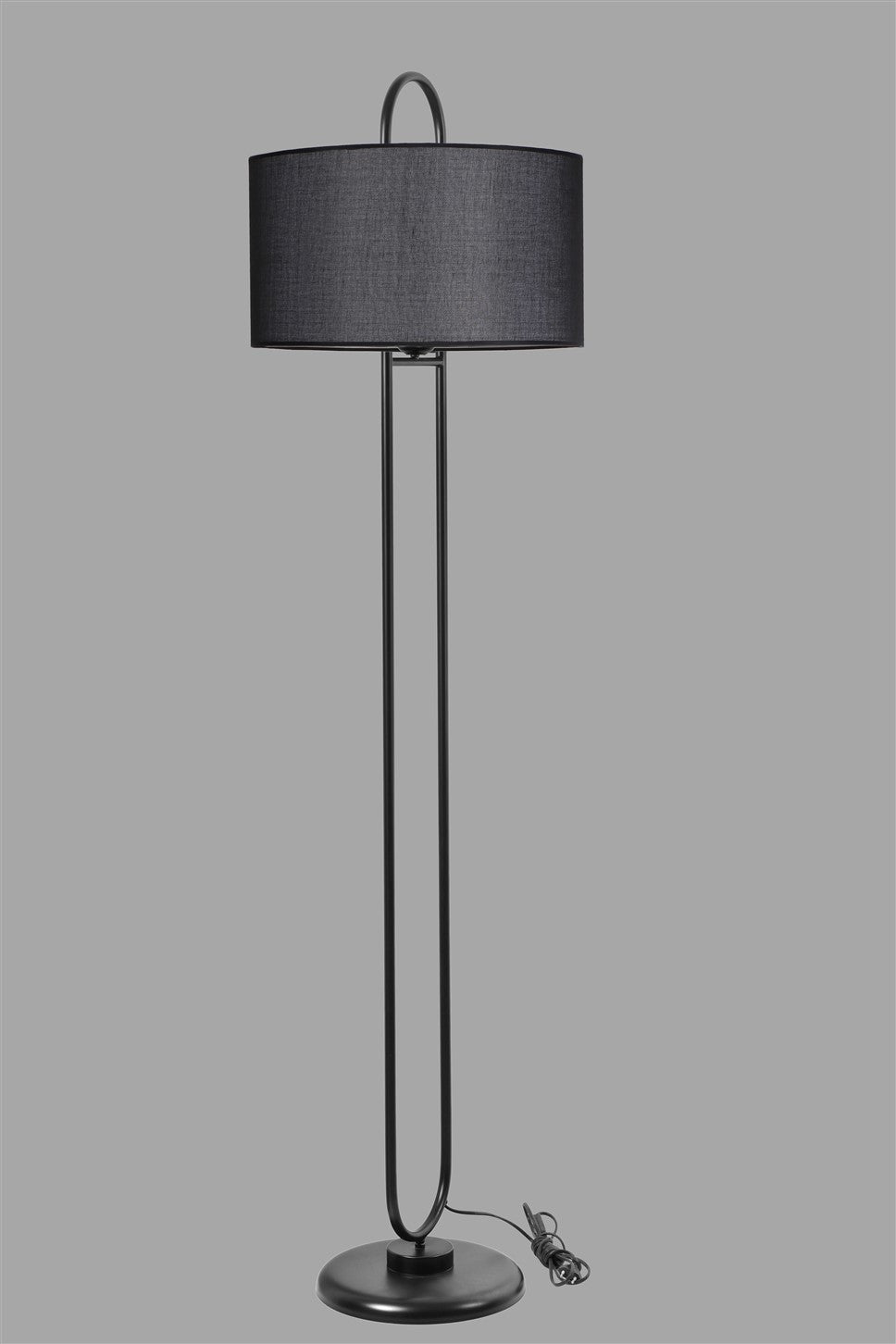 Candeeiro de Pé – 170 cm – Preto – Metal