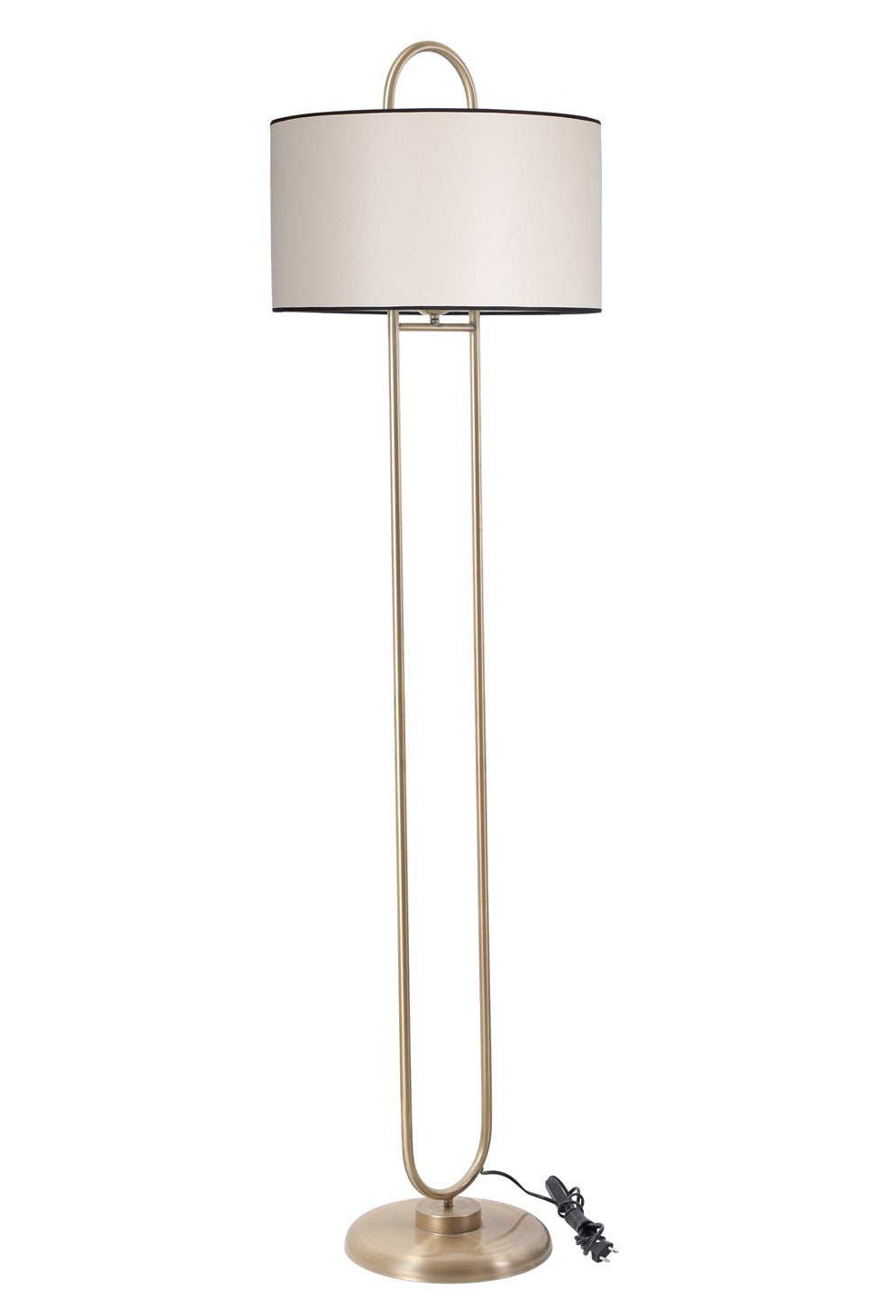 Candeeiro de Pé – 170 cm – Creme – Metal
