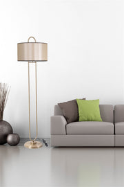 Candeeiro de Pé – 170 cm – Creme – Metal