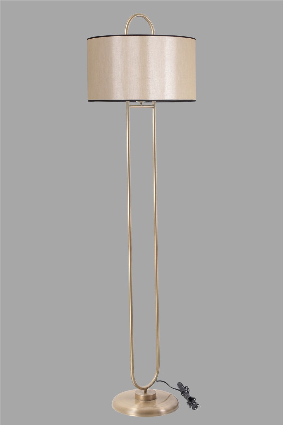 Candeeiro de Pé – 170 cm – Creme – Metal