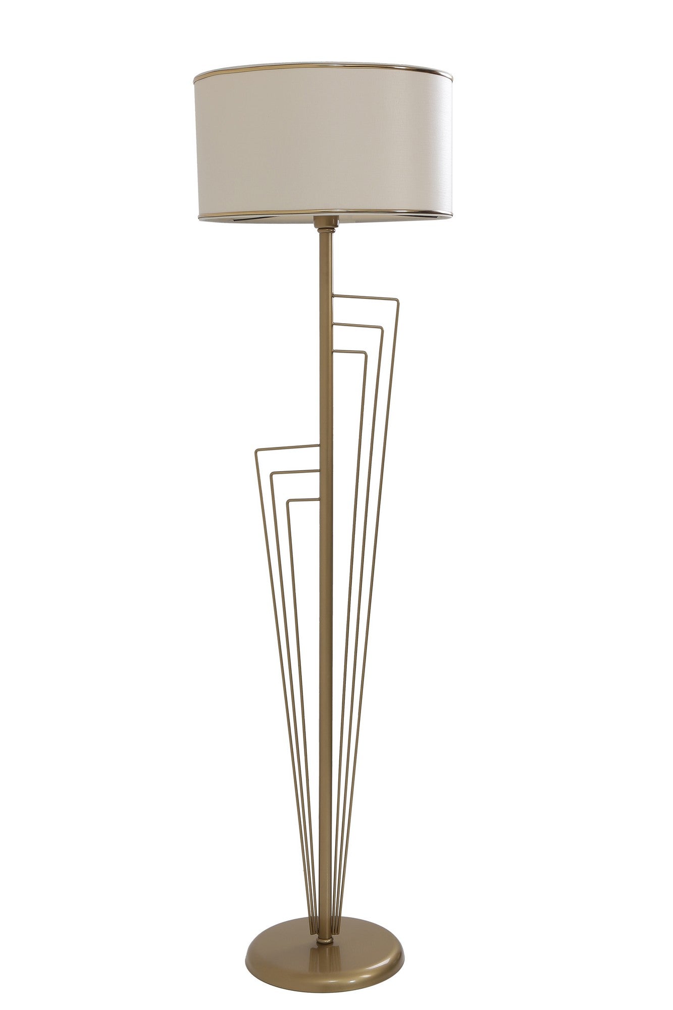 Candeeiro de Pé – 165 cm – Cobre – Metal