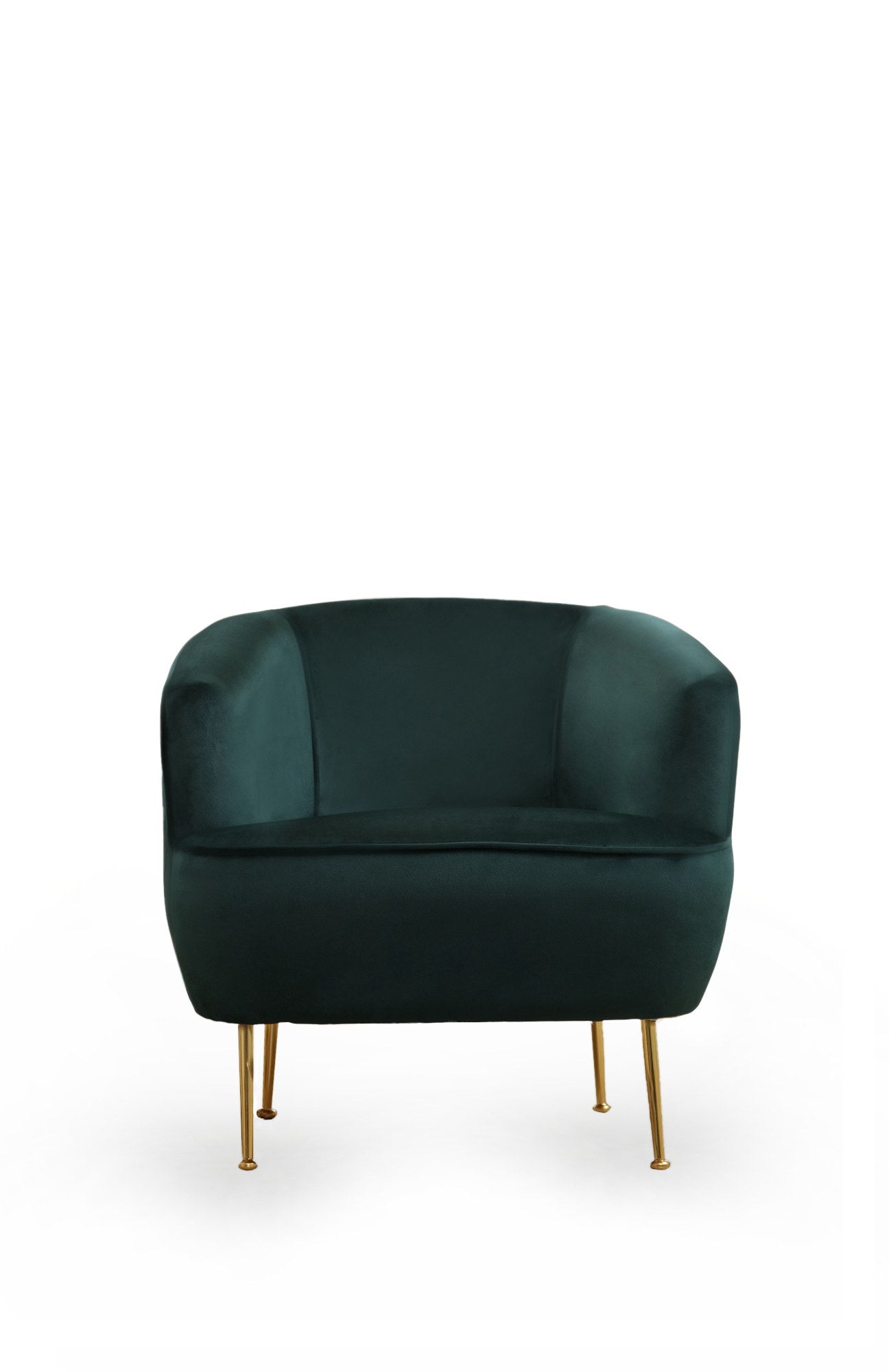 Poltrona – 83x75x72 cm – Verde – Madeira de Faia, Aglomerado, Poliéster, Metal
