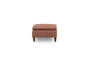 Toalha elegante com estrutura de metal, marrom claro, 75 x 46 x 75 cm | Tecido 100% poliéster, espuma de alto DNS para maior conforto | Perfeito para espaços de convivência modernos