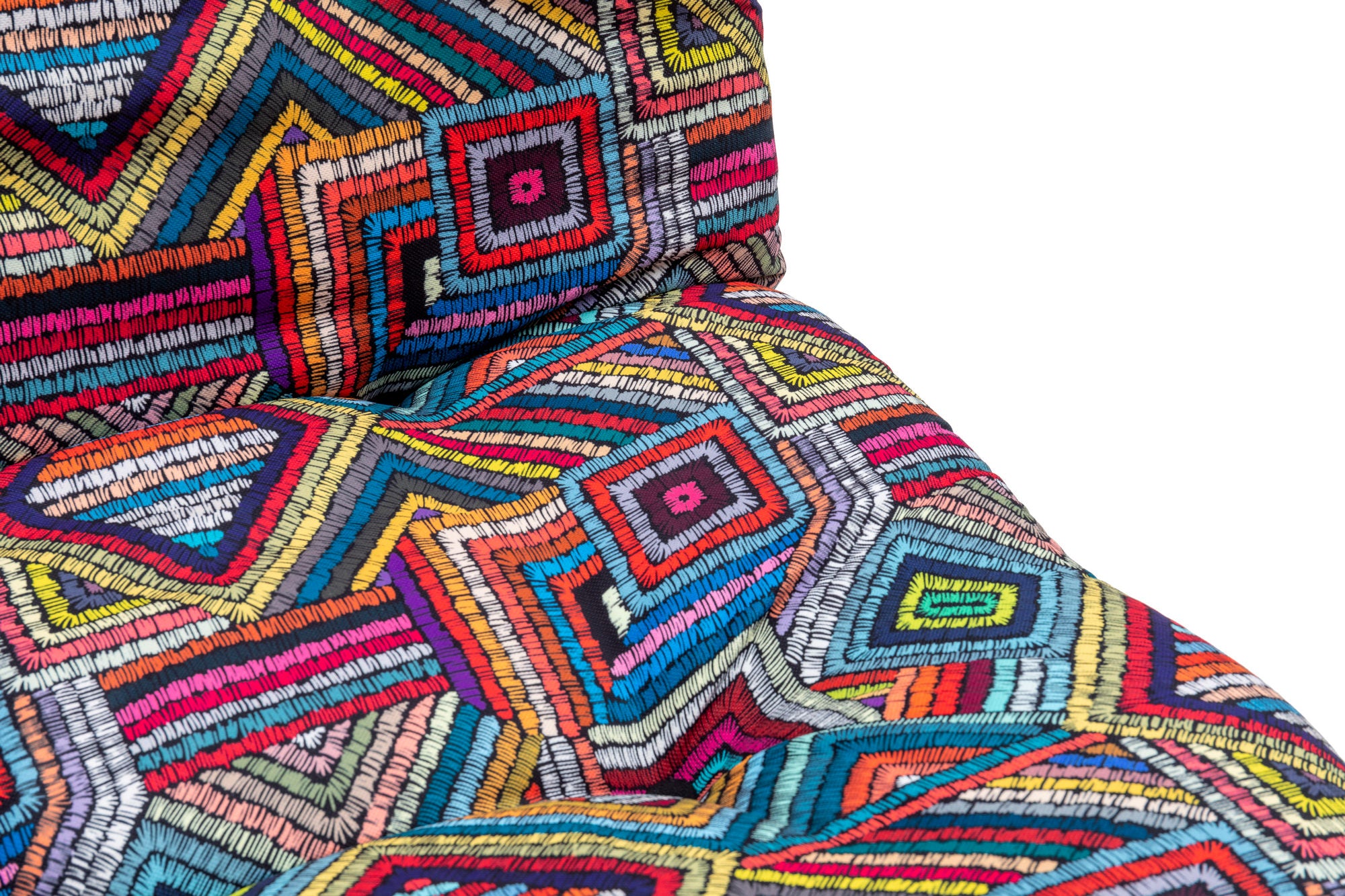 Sofá-cama moderno de 1 lugar – 110 x 70 cm – metálico – tecido macio