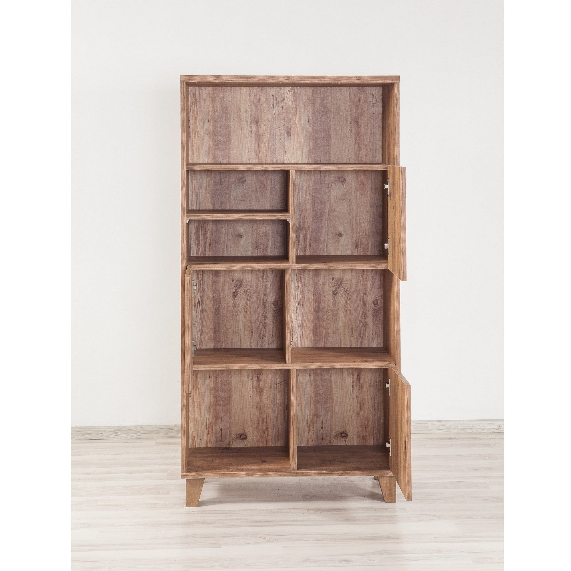 Estante em pinho atlântico – 80 cm x 155 cm x 36 cm – revestida em melamina