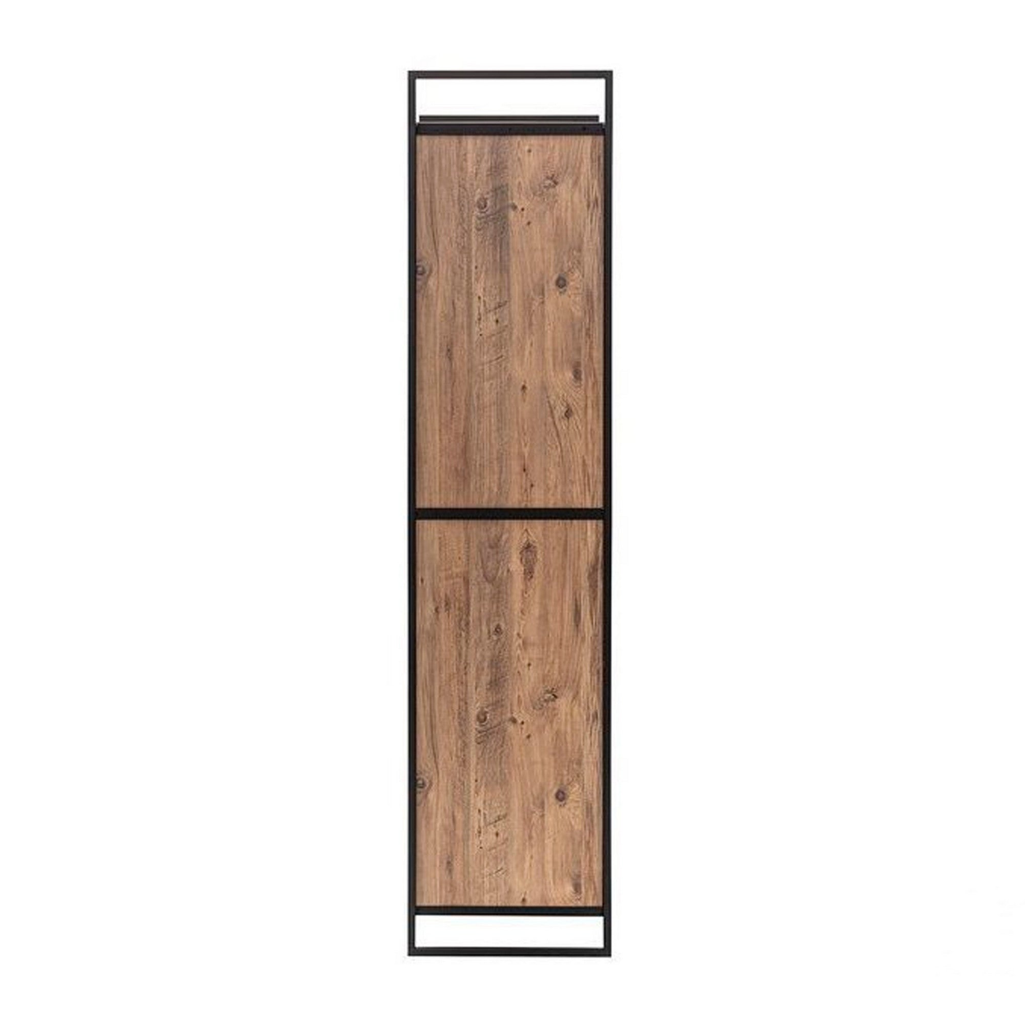 Guarda-roupa moderno – 64 cm x 225 cm x 52 cm – Pinho Atlântico – Painel de partículas revestido a melamina