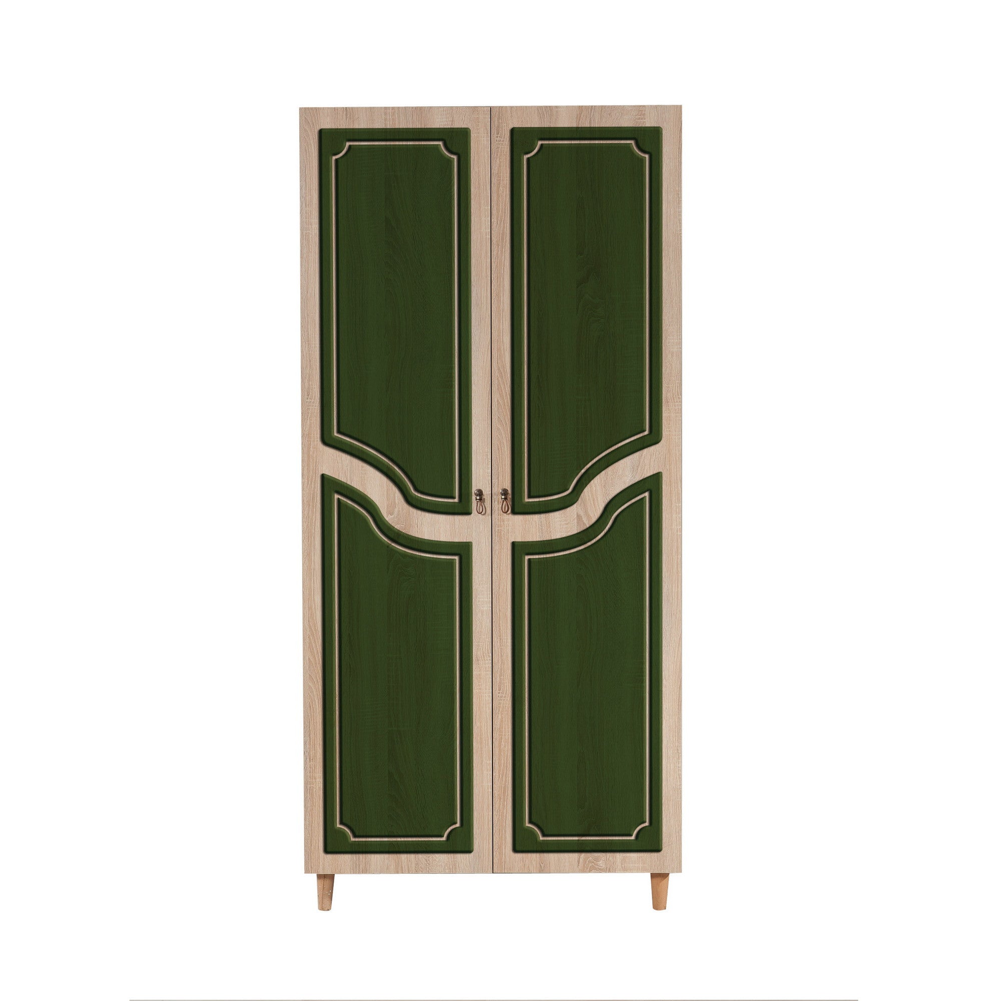 Guarda-roupa moderno – 90 x 192 x 52 cm – Carvalho Sonoma – Painéis de partículas revestidos a melamina