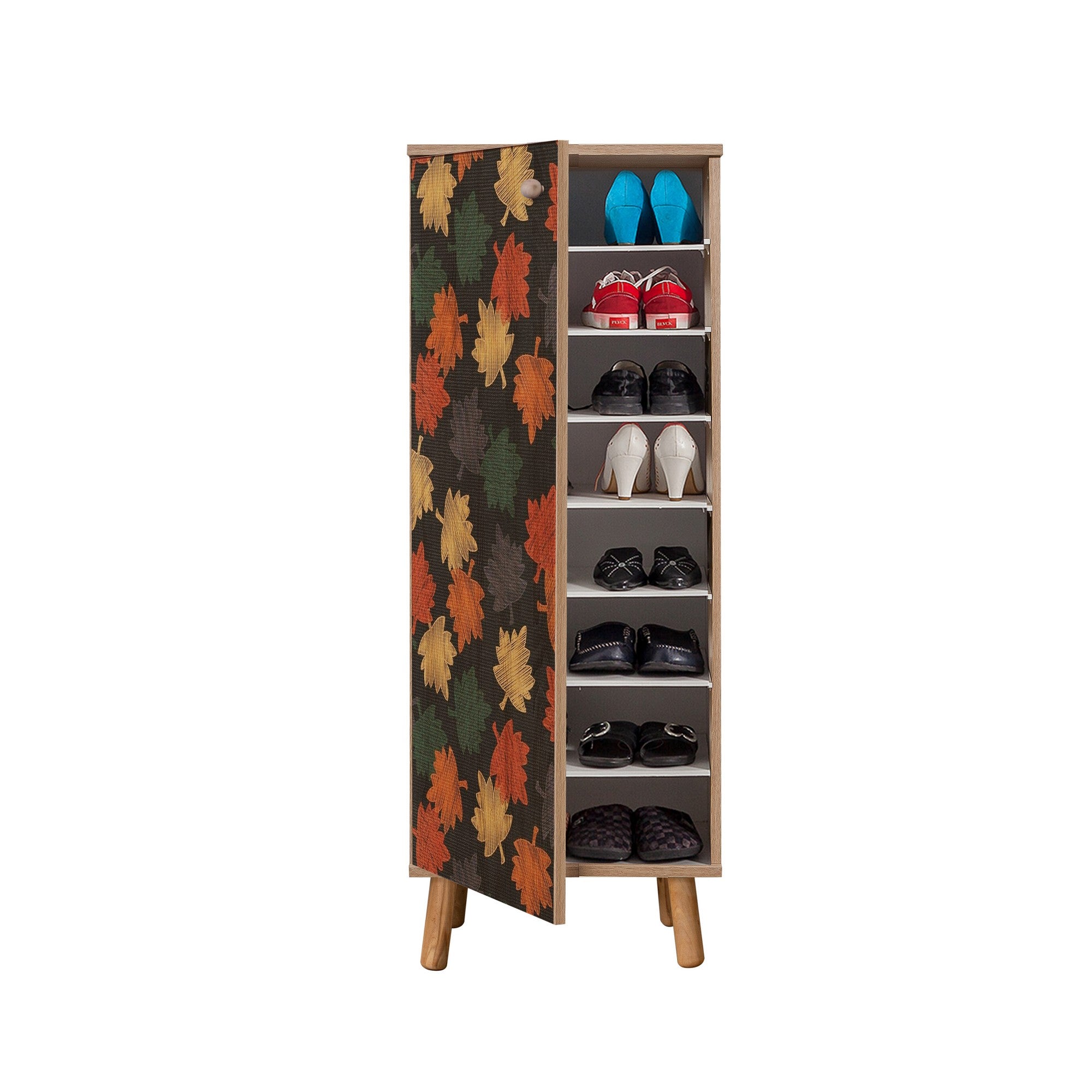 Sapateira – 50 x 135 x 38 cm – Cor Sonomo – Aglomerado
