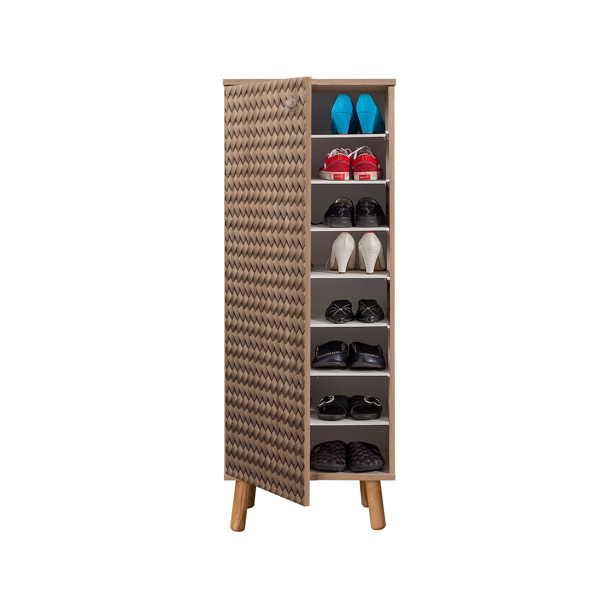 Sapateira – 50 x 135 x 38 cm – Cor Sonomo – Aglomerado