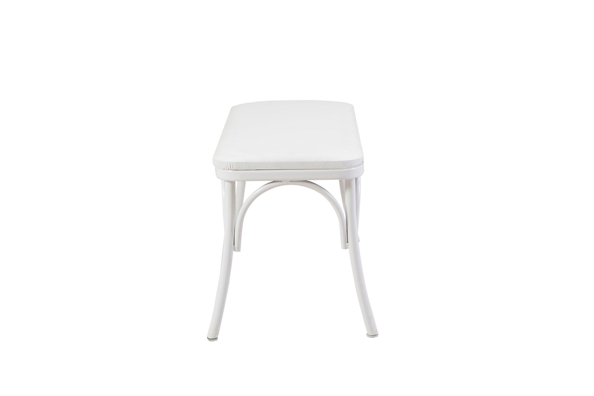 Conjunto de mesa de jantar extensível e cadeiras (6 peças), branco, 120-155 cm | Aglomerado 100% revestido em melamina, pernas de madeira de faia | Elegante e funcional para refeições modernas