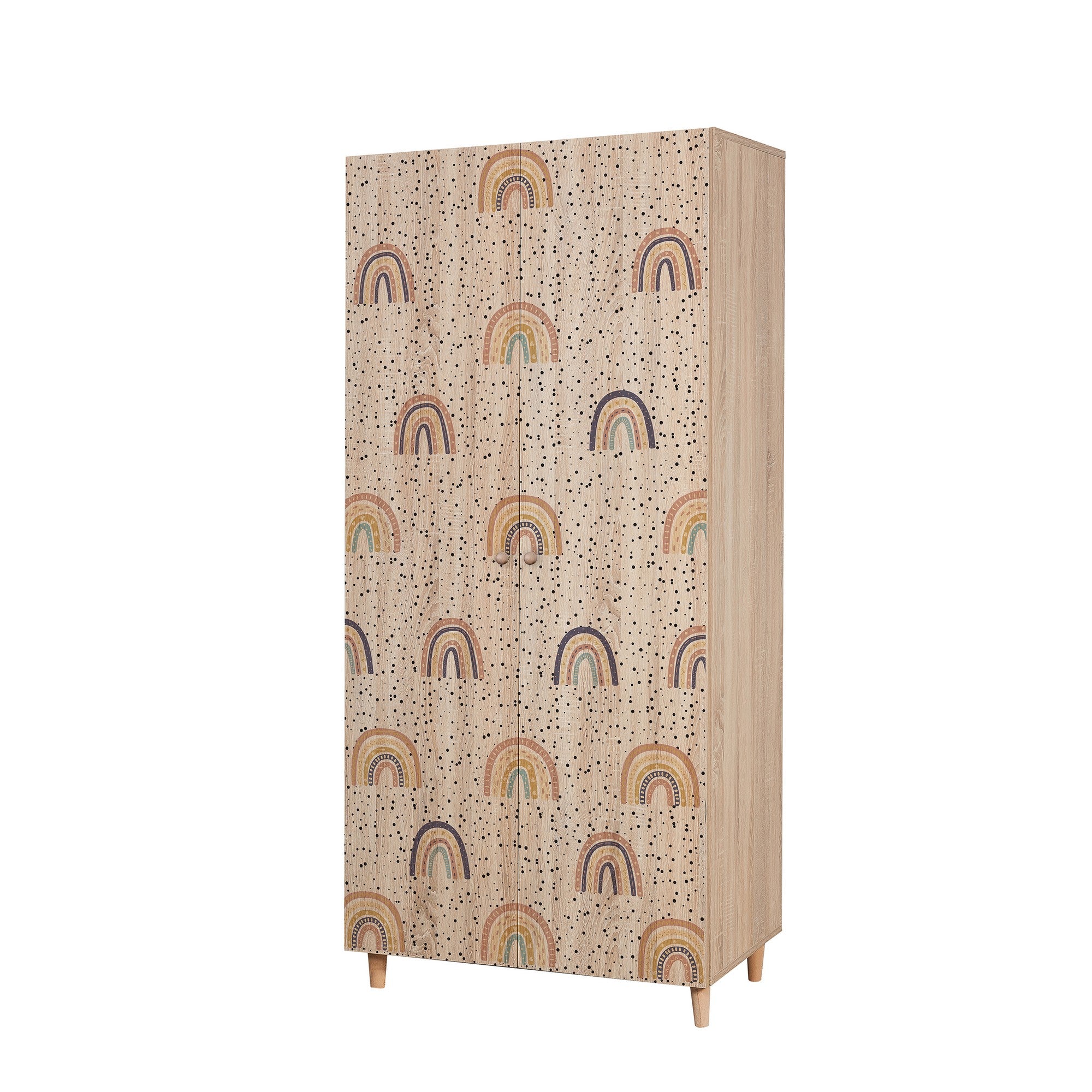Guarda-roupa elegante – 90x192x52 cm – Sonomo – Aglomerado