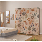 Guarda-roupa – 180 x 192 x 52 cm – Cor Sonomo – Aglomerado
