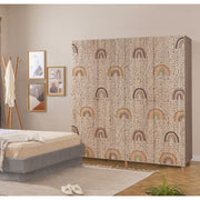 Guarda-roupa – 180 x 192 x 52 cm – Cor Sonomo – Aglomerado
