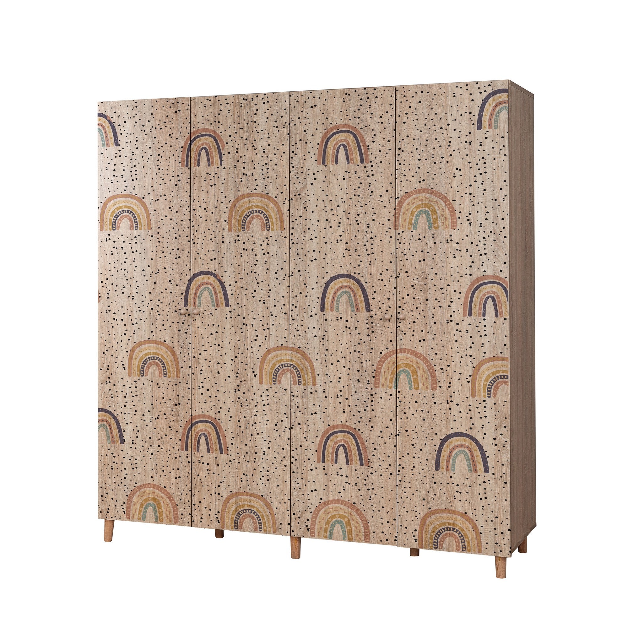 Guarda-roupa – 180 x 192 x 52 cm – Cor Sonomo – Aglomerado
