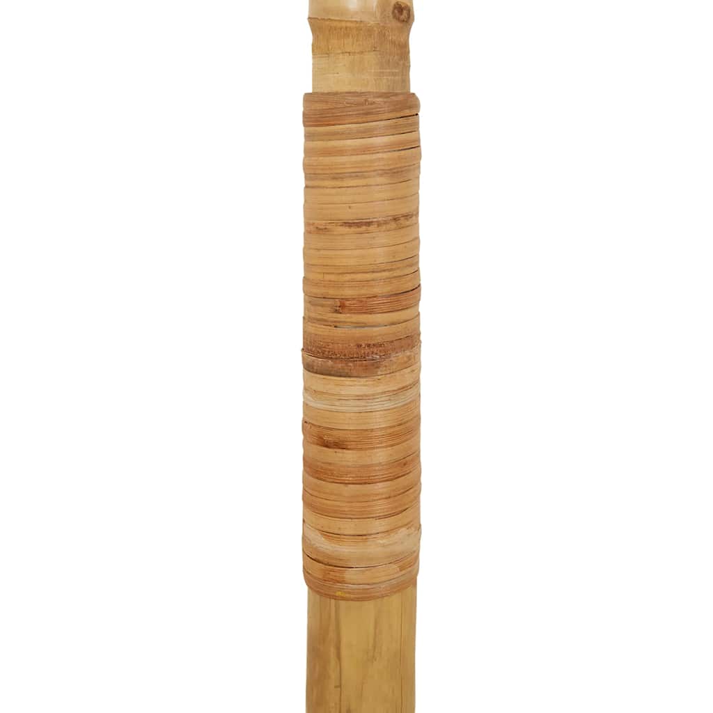 Guarda-sol de bambu com cobertura em folhas de bananeira 210 cm