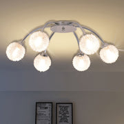 Candeeiro de teto com 6 lâmpadas LED G9 240 W