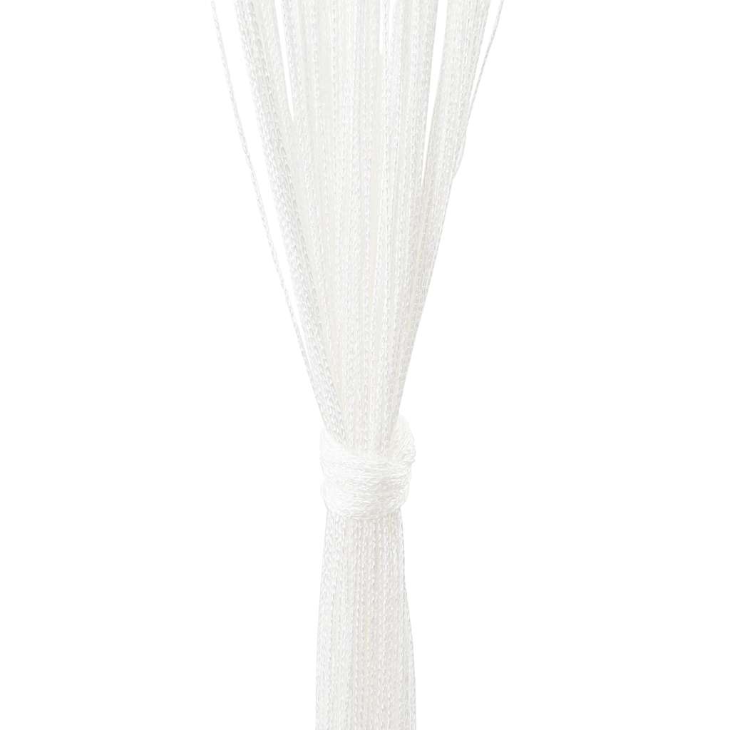 Cortinas de fios 2 pcs 100x250 cm azul