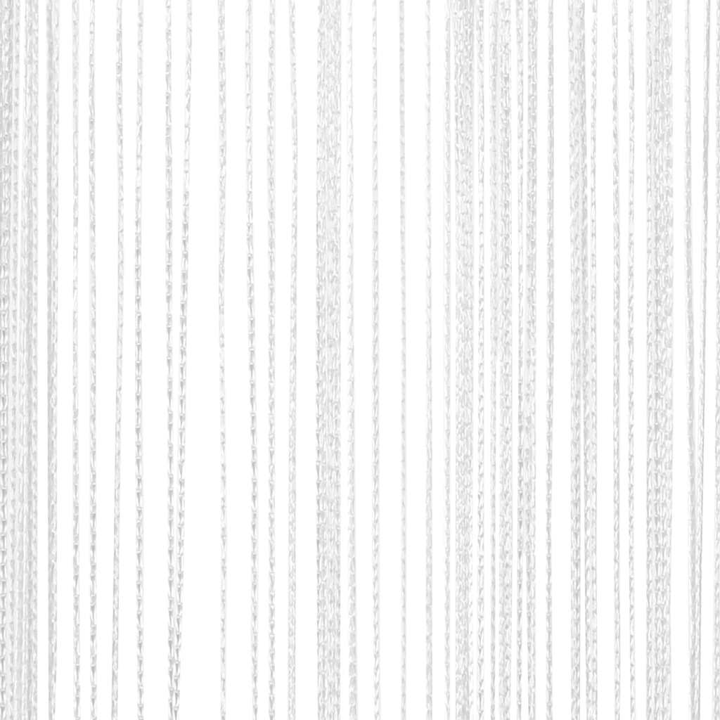 Cortinas de fios 2 pcs 100x250 cm azul