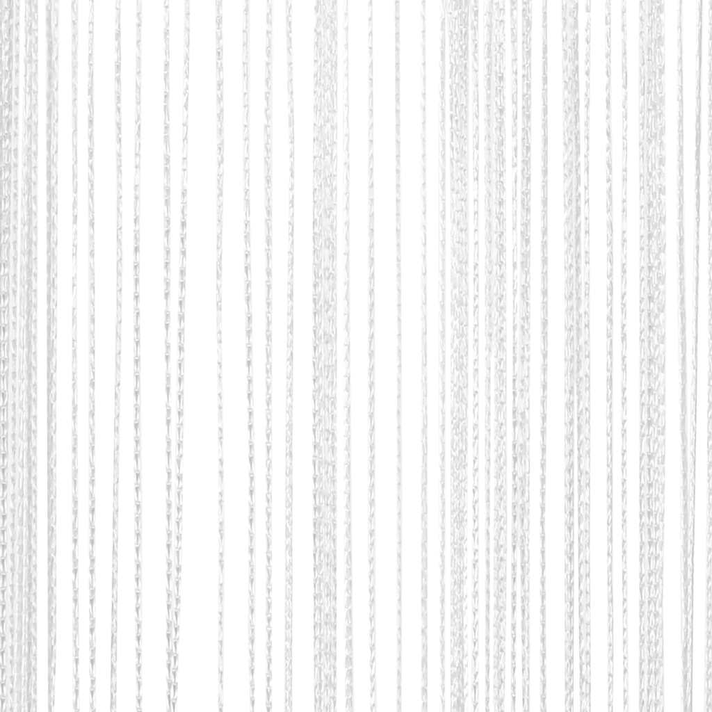 Cortinas de fios 2 pcs 100x250 cm azul