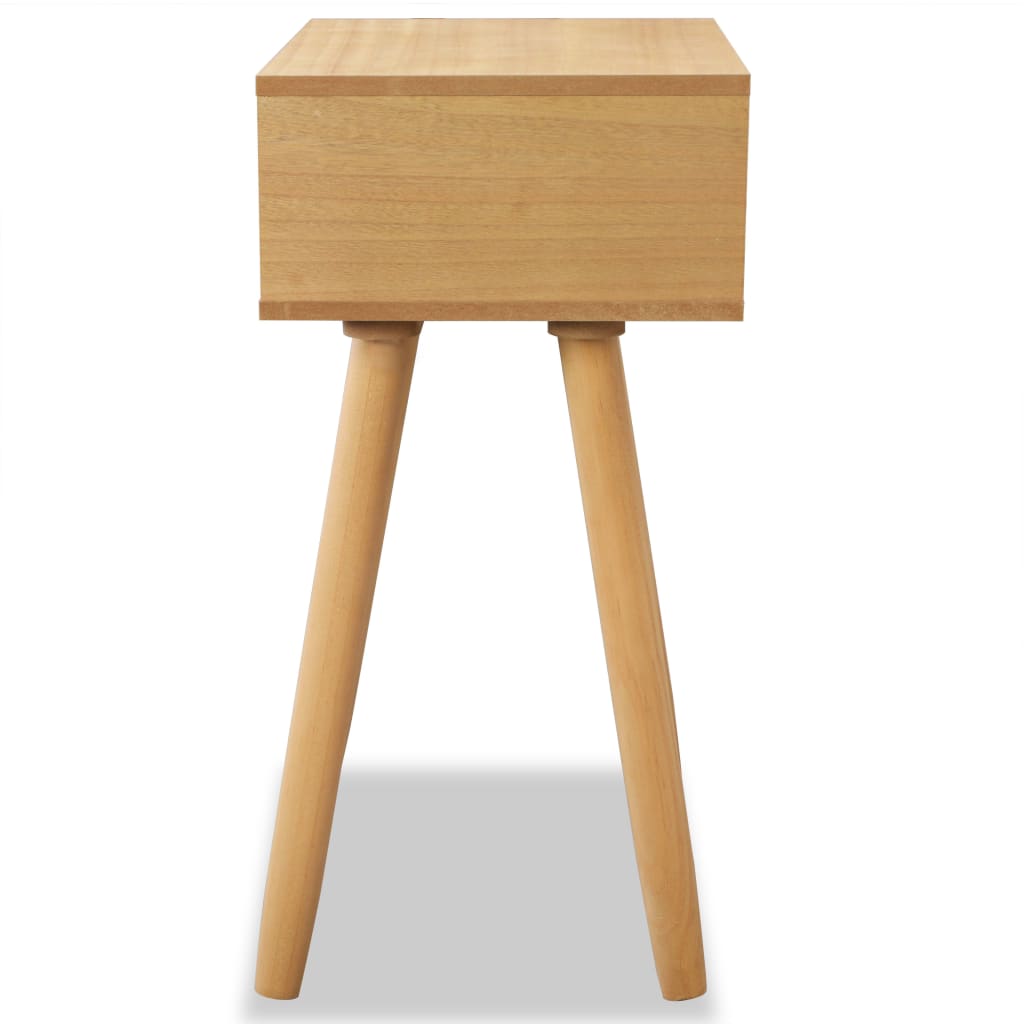 Mesas de cabeceira 2 pcs pinho maciço 40x30x61 cm branco