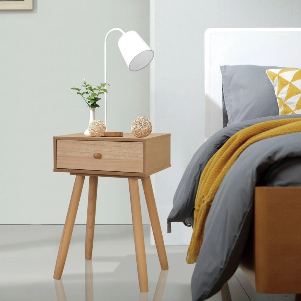 Mesas de cabeceira 2 pcs pinho maciço 40x30x61 cm branco