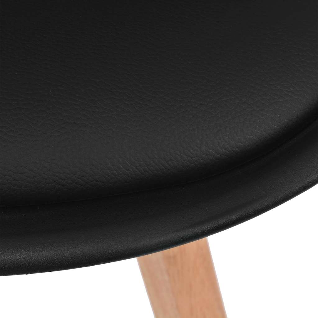 Cadeiras de jantar 4 pcs plástico branco